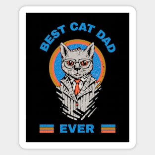 Best Cat Dad Ever Magnet